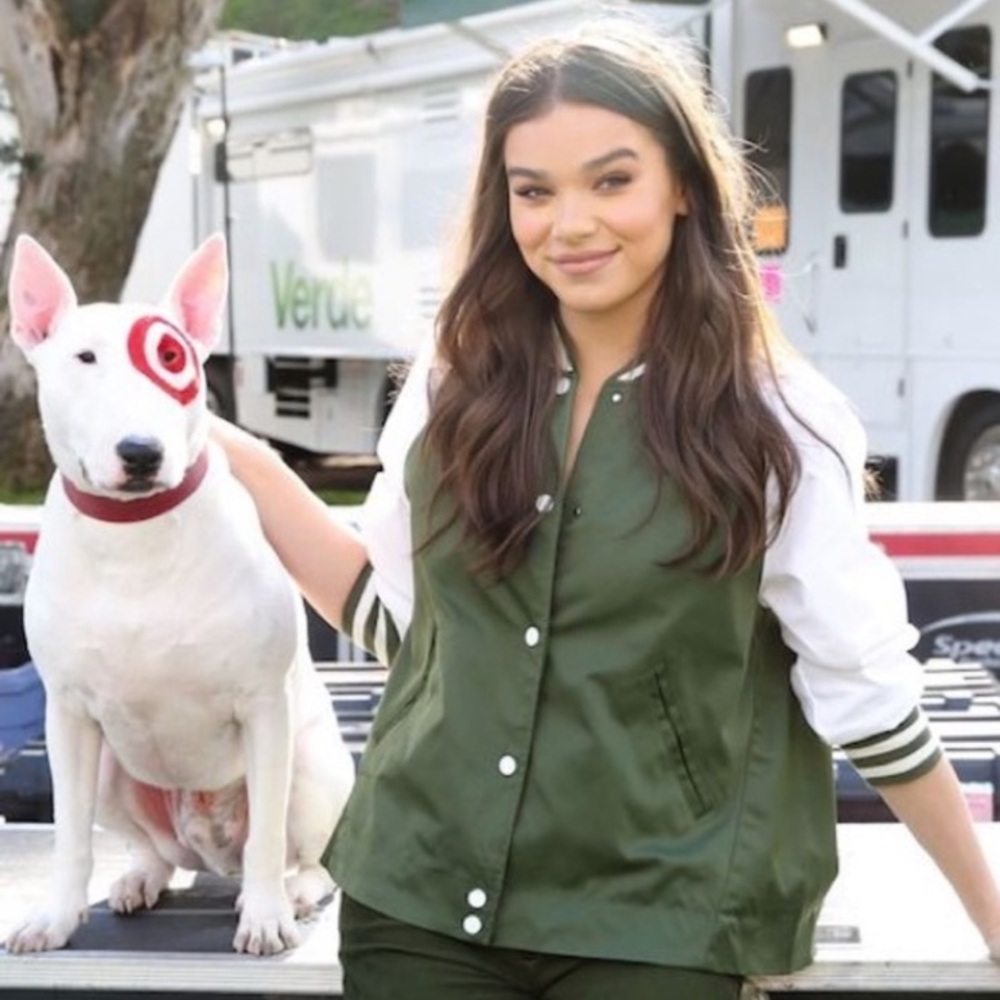 Hunter Olive Green and White Varsity Jacket